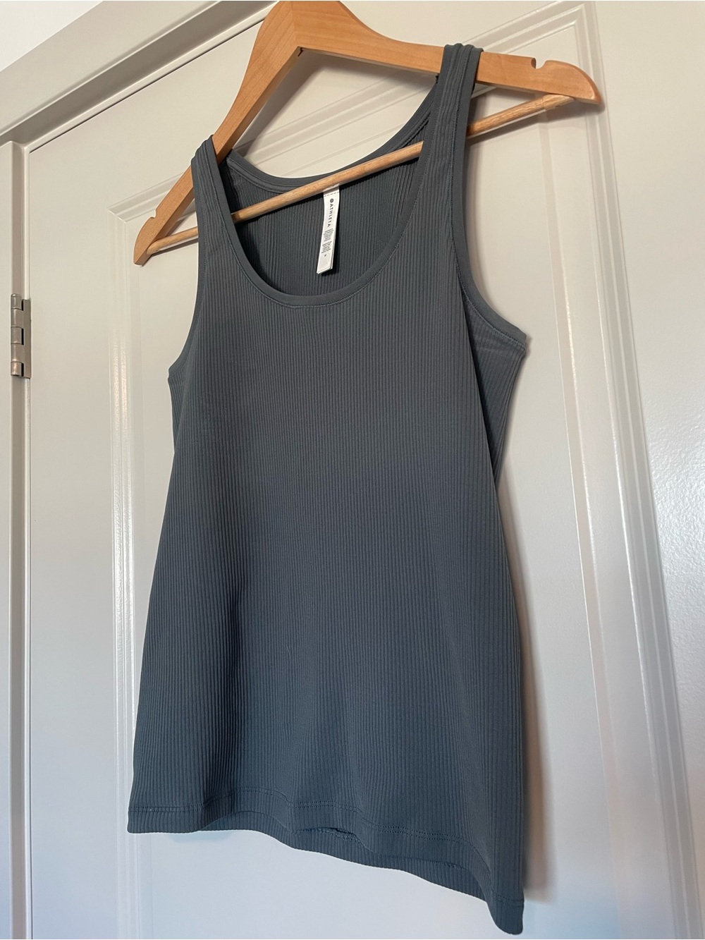 Athleta Ribbed Tank Top - Green